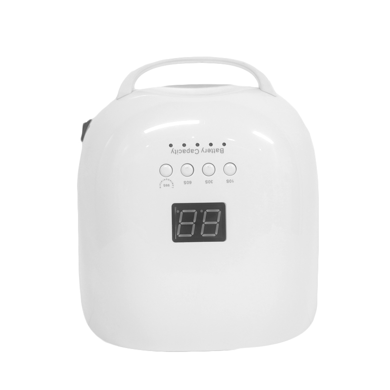 מנורת ציפורניים UV עוצמתית של 86w אור אדום