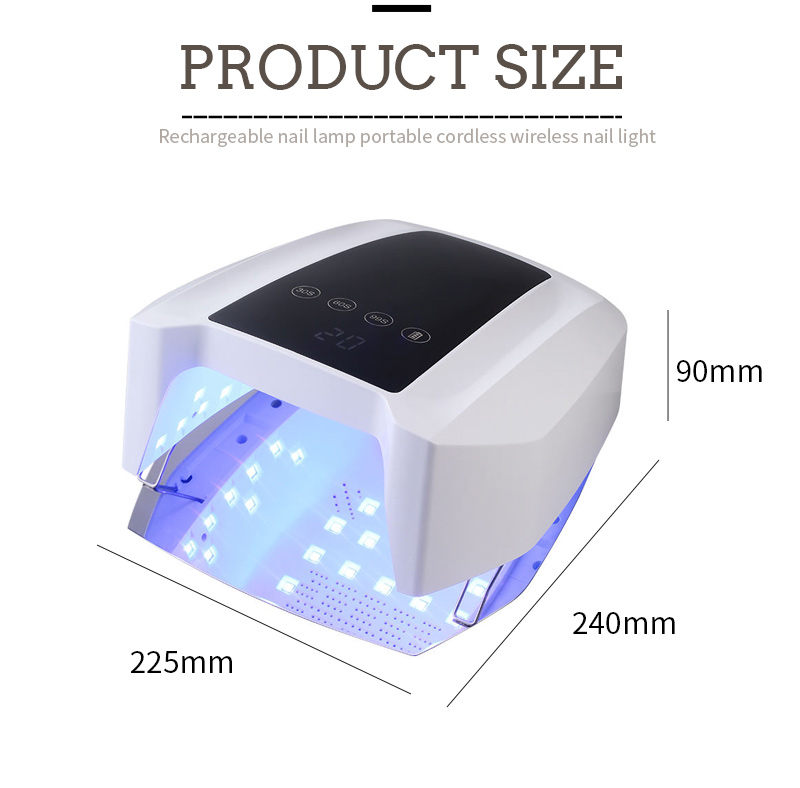 Pro UV Nail Light Salon Results at Home