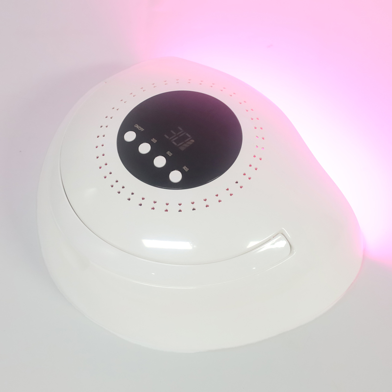 מנורת ציפורניים כפולה בעלת קיבולת גדולה