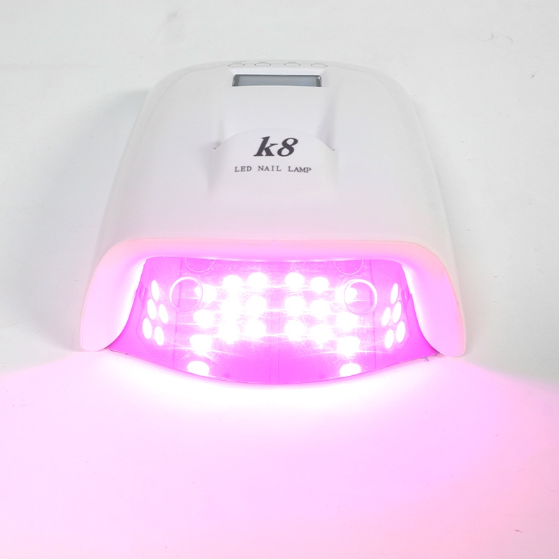 מנורת ייבוש ציפורניים בעלת קיבולת גדולה עם ידית